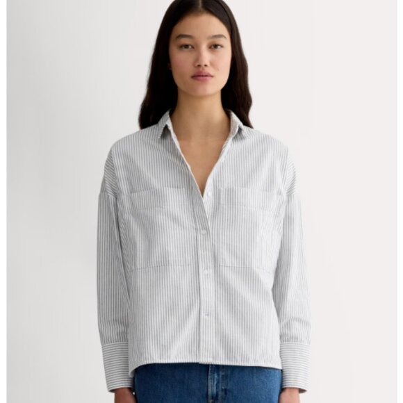 Everlane Tops - Everlane | The Boxy Oxford Organic Cotton